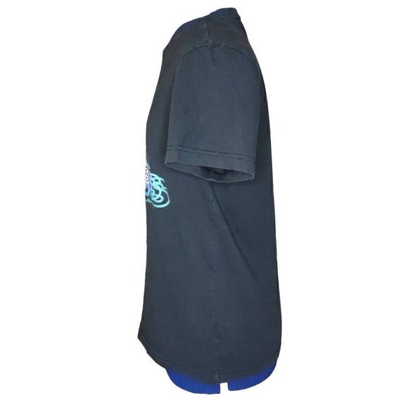 Adidas Men's Climalite Future Bos Crew-neck T-shirt Black Medium - Picture 3 of 10